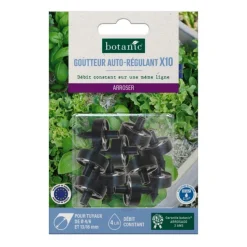 Discount BOTANIC® 10 goutteurs auto-régulants 4L/h - Arrosage goutte à goutte