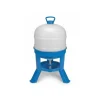 Sale DISTRIGALLI Abreuvoir volaille sur pieds de 30 L blanc et bleu