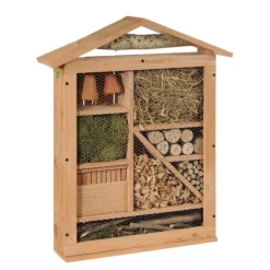 BOTANIC® Abri à insectes très grand format en bois coloris naturel