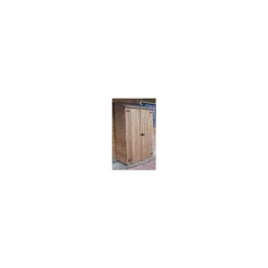 Discount HABRITA Abri en panneaux de bois d'épicéa thermo-chauffé 19 mm livré Foresta Bois - 0,83 m²