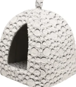 Sale TRIXIE Abri pour petit chien ou chat en peluche coloris gris Mila - 32 x 42 x 32 cm