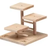 Outlet FERPLAST Accessoire pour maisonnette rongeurs arcade podium coloris beige en bois