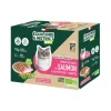 Hot EQUILIBRE & INSTINCT Aliment humide pour chat adulte bio saumon petits pois carottes Équilibre & Instinct - 12 x 85 g