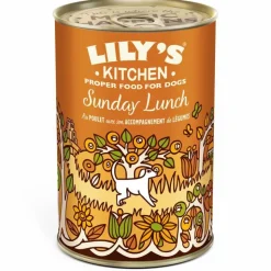 Best LILY'S KITCHEN Aliment humide pour chien au poulet et aux légumes Lily’s Kitchen - 400 g