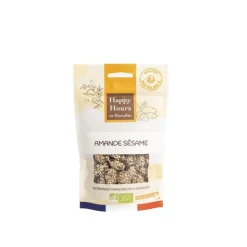 Clearance HAPPY HOURS EN BIOVALLEE Amandes bio sésame miel Happy Hours en Biovallée - 115 g