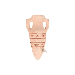 ZOLUX Amphore sablée diffuseur d’air 10 cm en céramique beige 6,5x5x12 cm