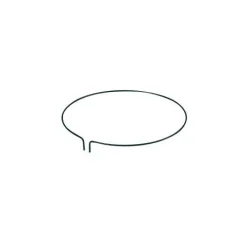 New PEACOCK Anneau cercle A 38 cm