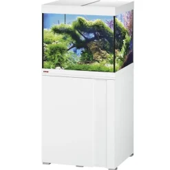 Best EHEIM Aquarium avec meuble coloris blanc vivalineLED 150L