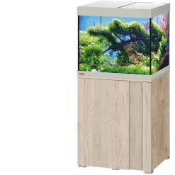 Clearance EHEIM Aquarium avec meuble coloris pin vivalineLED 150