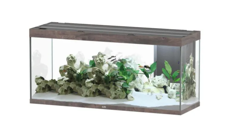 Discount AQUATLANTIS Aquarium coloris chêne foncé Sublime Ultra LED 2.0 419 L - 150 x 50 x 70 cm