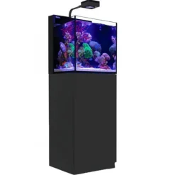 Hot BLUE CORAL Aquarium marin cube noir, meuble inclus - RED SEA AQUARIUM Max Nano G2
