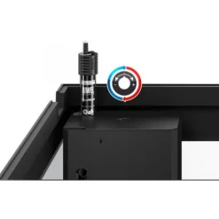 Best BLUE CORAL Aquarium tout équipé gris, JUWEL AQUARIUM Lido 200 - 200L