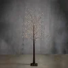 Sale EDELMAN Arbre brun lumineux à 576 micro LED blanc chaud - Ø 60 x H 180 cm