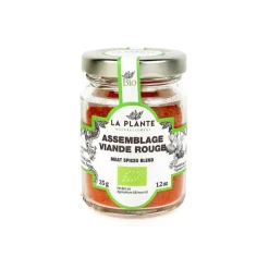 Best LA PLANTE Assemblage viande rouge bio en verre Kerex - 40 g