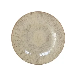 Hot BASTIDE DIFFUSION Assiette à dessert Akaris coloris beige en grès - Ø 21 cm