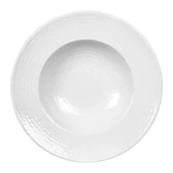 Hot BASTIDE Assiette à pâtes en grès blanche Ayra - Ø 27 cm