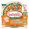 New BABYBIO Assiette bio de macaroni et légumes du soleil - 200 g