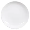 Discount Assiette calotte Selena coloris blanc en porcelaine - Ø 21,5 cm