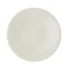 Outlet Assiette de présentation Vesuvio coloris blanc en grès - Ø 31 cm