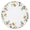 Clearance BASTIDE Assiette plate en grès multicolore motifs citrons Summer - Ø 27 cm