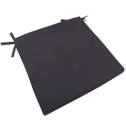 Outlet Assise de chaise Monte Carlo gris Ardoise en polyester