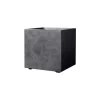 Discount DEROMA Bac Millenium carré gris anthracite 80 litres 49x49 cm