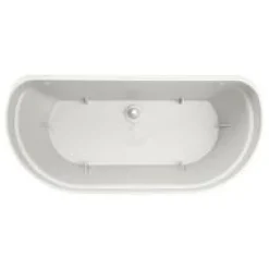 Sale ELHO Bac mural en plastique recyclé blanc Soie Vibia Campana - 35 x 16,2 x 14,8 cm