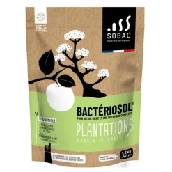 Best SOBAC Bactériosol plantations arbres et fruitiers 100 % naturel - 1,2 kg