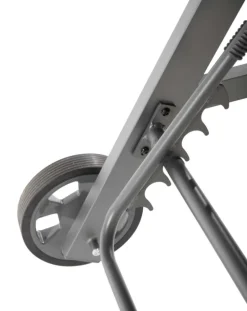 Clearance Bain de soleil Jasmin coloris gris en aluminium et bois - 189,5 x 83 x 54.5 cm