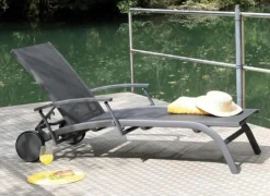 Discount Bain de soleil élégance en aluminium, graphite - PROLOISIRS BBM