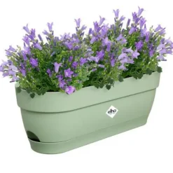 ELHO Balconnière plastique vert pistache Vibia Campana easy hanger large - 24,1 cm