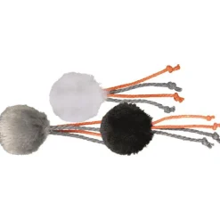 Online TRIXIE Balle en peluche avec fils et clochette Catnip - Ø 4 cm