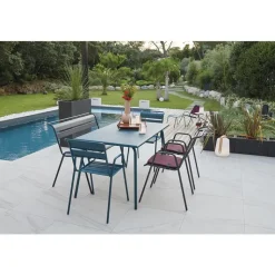 Online FERMOB Banc de jardin 2 à 3 places coloris romarin Monceau - 116 cm