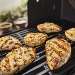 Best WEBER Barbecue à gaz en acier émaillé noir Genesis E-415 - 68,5 x 164 x 122 cm