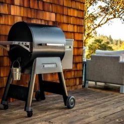 Online TRAEGER Barbecue électrique à pellets noir modèle IronWood 650 - 115 x 68 x 122 cm