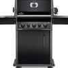 New NAPOLÉON Barbecue Rogue avec 3 brûleurs et réchaud latéral coloris noir Napoleon - 130 x 64 x 122 cm