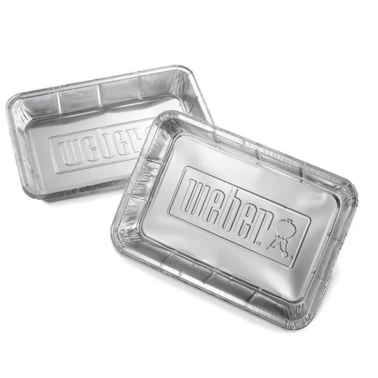 Hot WEBER Barquettes aluminium GM x10