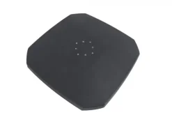 Sale Base de parasols robuste en béton, 90kg avec roulettes - MWH