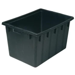 New UBBINK Bassin rectangulaire noir Victoria Quadro I - 71x40x30 cm