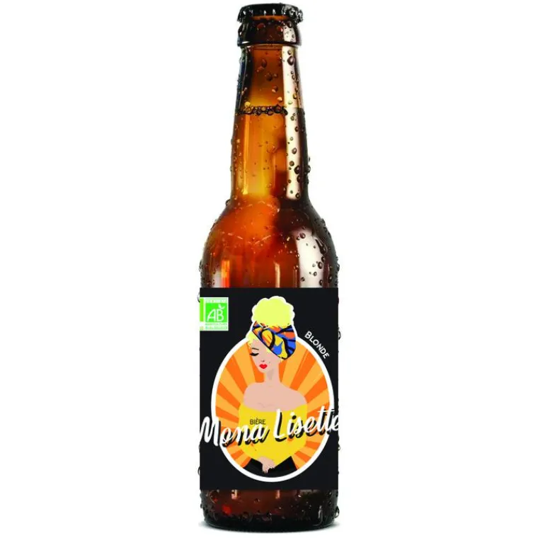 Best MONA LISETTE Bière blonde bio - 33 cl