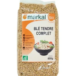 New MARKAL Blé tendre complet bio - 500 gr