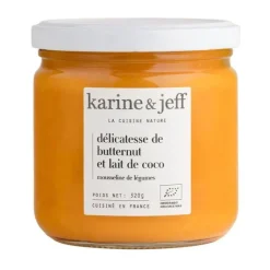 Best KARINE & JEFF Bocal délicatesse de butternut et lait de coco bio - 320 g