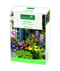 Clearance BOTANIC® Boite de bulbes de fleurs en mélange pour balcon et terrasse – 32 bulbes