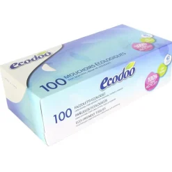 Hot ECODOO Boîte de mouchoirs 100% recyclés - 100 mouchoirs