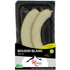 Clearance ROSTAIN Boudin blanc nature bio x 2 - 200 g