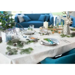 Bougie cierge beige en cire Ø 10 x 15 cm