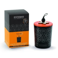Clearance ESTEBAN PARIS Bougie déco parfumée et rechargeable Néroli Esteban - 180 g