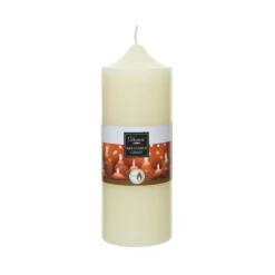Best Bougie en cire ivoire H 20 x Ø 7,5 cm