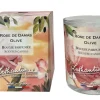 LOTHANTIQUE Bougie Jardin d'aquarelles Rose de Damas Olive – 160 g