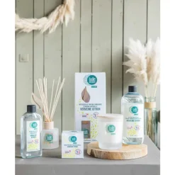 Online BULLE DE NATURE Bougie parfuméee senteur verveine citron contrôlée par Ecocert Greenlife par botanic® - 70 g